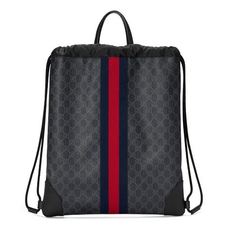 gucci soft leather backpack|gucci backpack price.